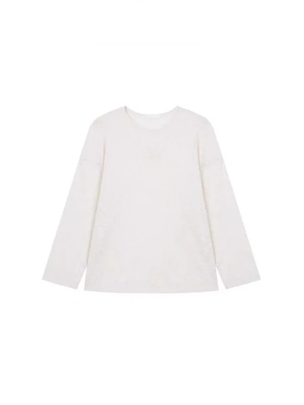 Suéter de Punto Hoado de Manga Larga para Hombre, Cuello en U, Malla Calada, Suave, Transpirable, Informal, de Verano, de H...