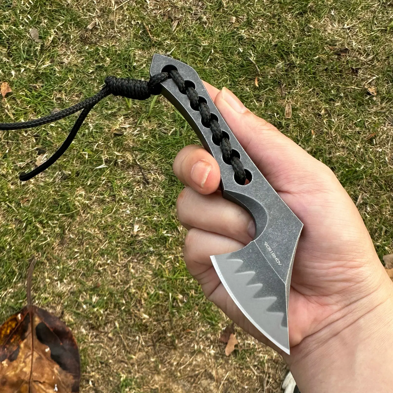 SDOKEDC Full Tang 9CR18MOV Steel Mini EDC Tool With Sheath Fixed Blade Outdoor Camping Utility Knife view 2