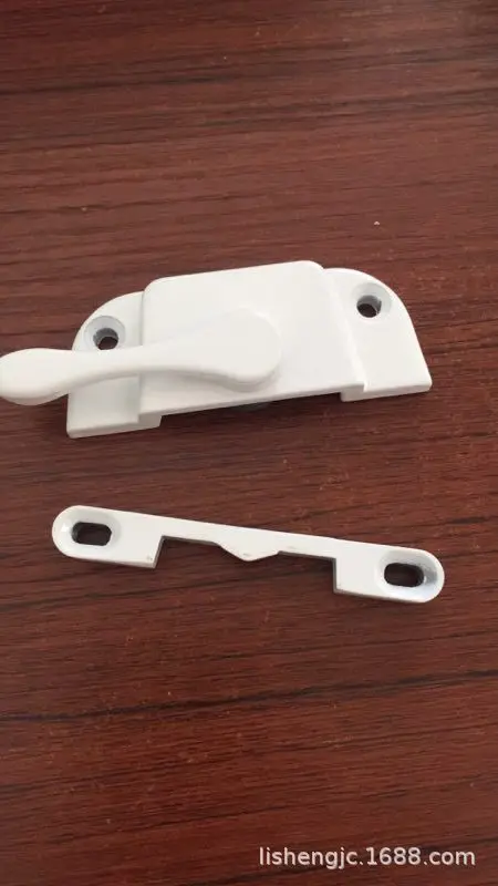 

1 Set Stainless Steel Crescent Latch Sash Replacement Child Proof Vertical Horizontal Sliding Windows Dual Locking Security Bar