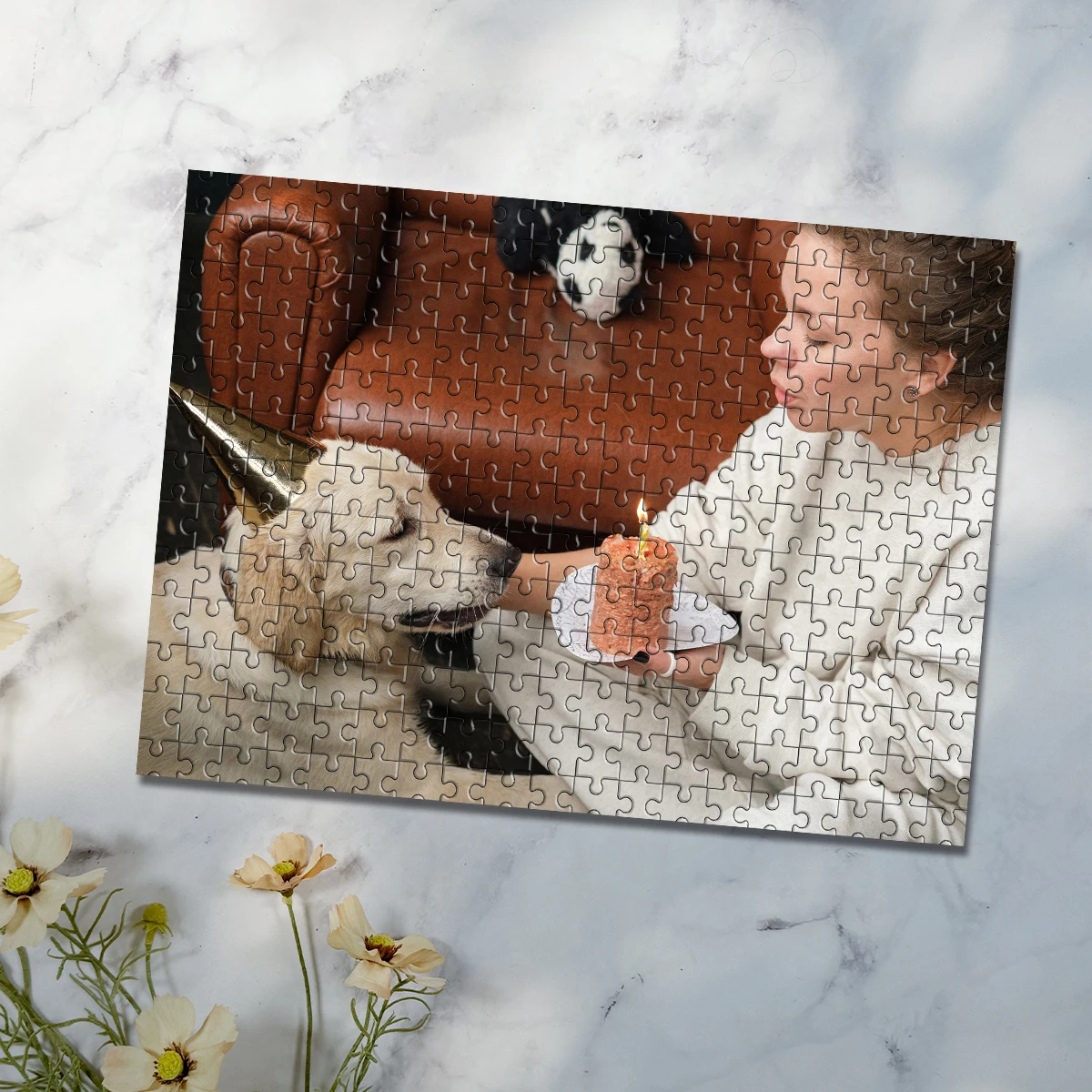 35/300/500/1000pcs Personalized Custom Photo Puzzle photo for Adults Family Gifts Kid Educational Toys