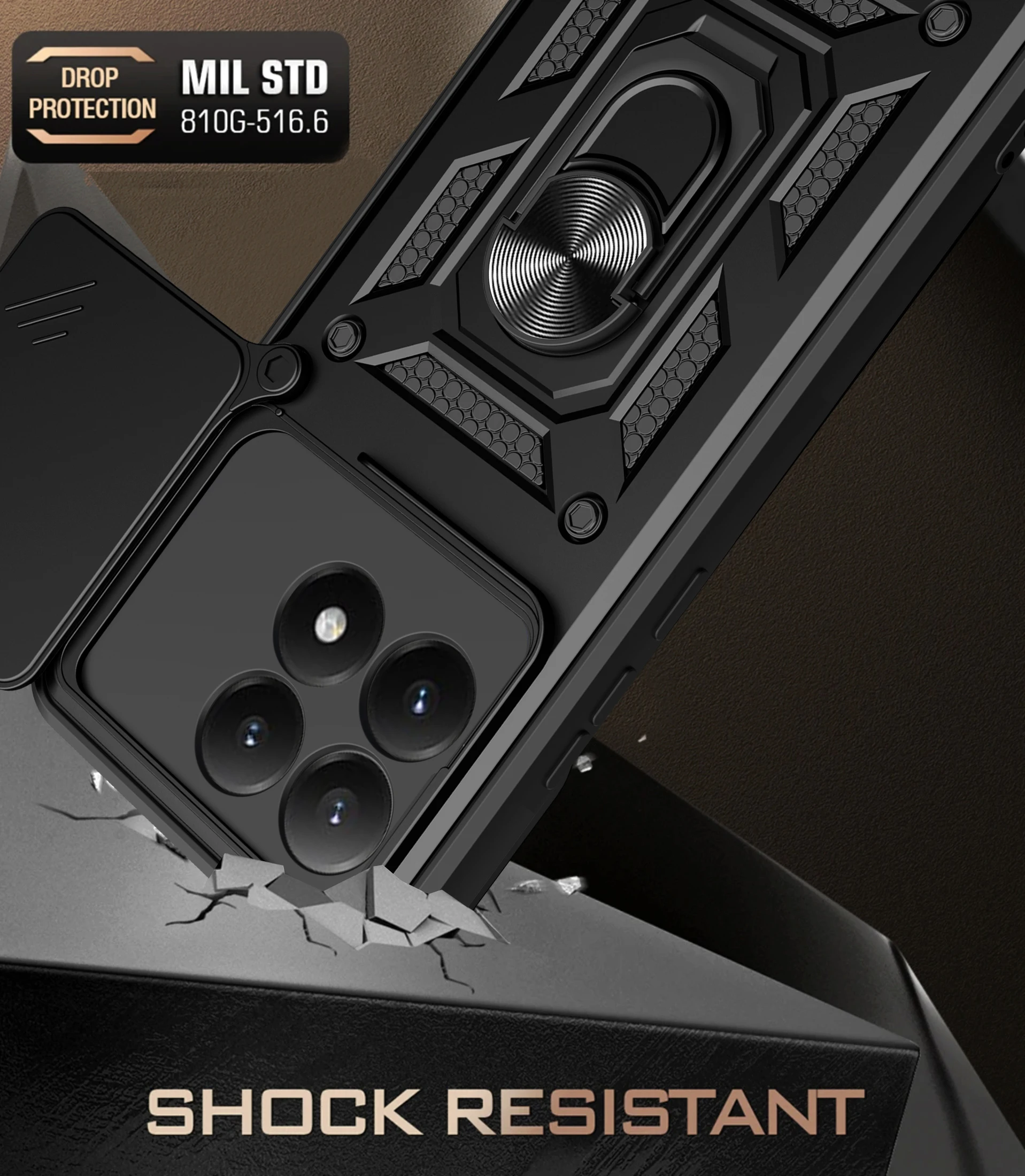 샤오미 15T 프로 5G 미 15t 14T 프로 13T 12T 11T 샤오미 14T 미15T 하드 커버용 슬라이드 카메라 렌즈 보호 케이스