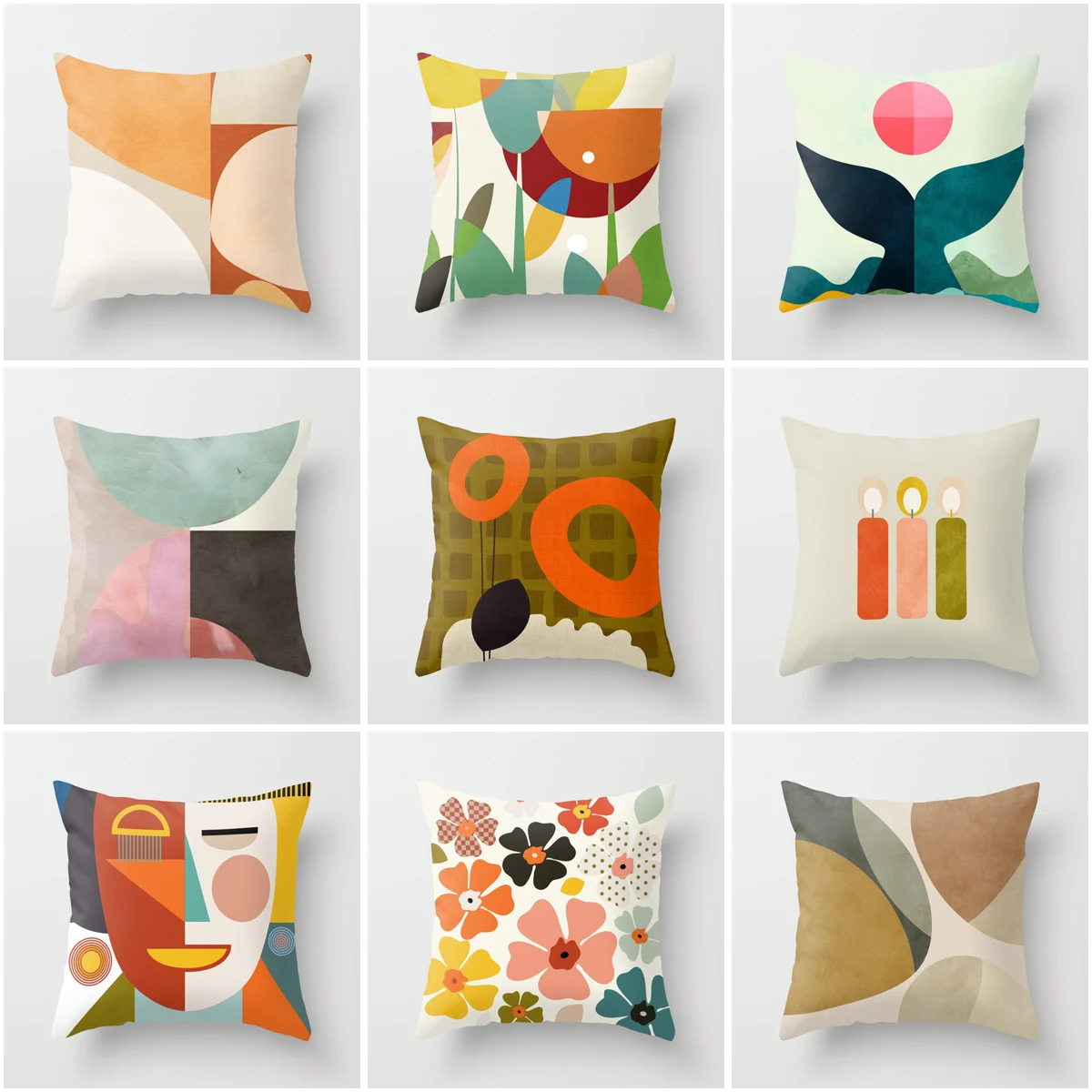 decorative Home pillow case Cushion covers 45*45 nordic 40*40 40x40 50x50cm Living room modern geometric abstract 45x45 60x60cm