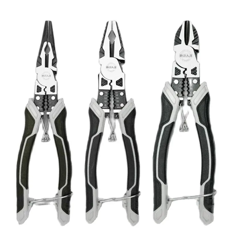 

Multifunctional Universal Diagonal Pliers Hardware Wire Cutters Professional Electrician Anti Slip Durable Repair Tools