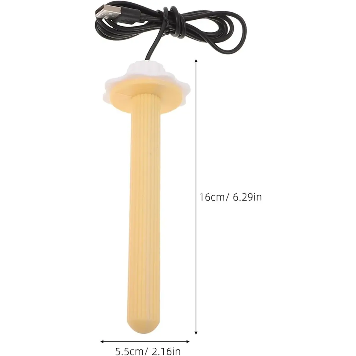 AA83 2pcs USB Parrot Heated Perch - Platform Rod Bird Cage Accessories for Cockatiels Parakeets Parrot