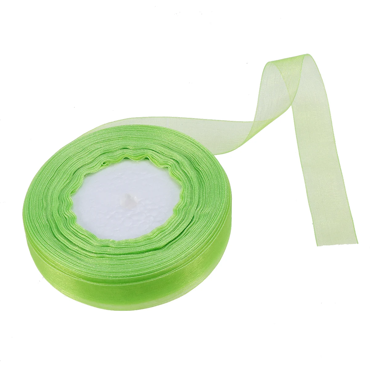 

2 CM Organza Ribbon Roll for Cake Decorations Scrapbooking Hair Bows Woven Headbands Wedding Party Crafts Chiffon Ribbon