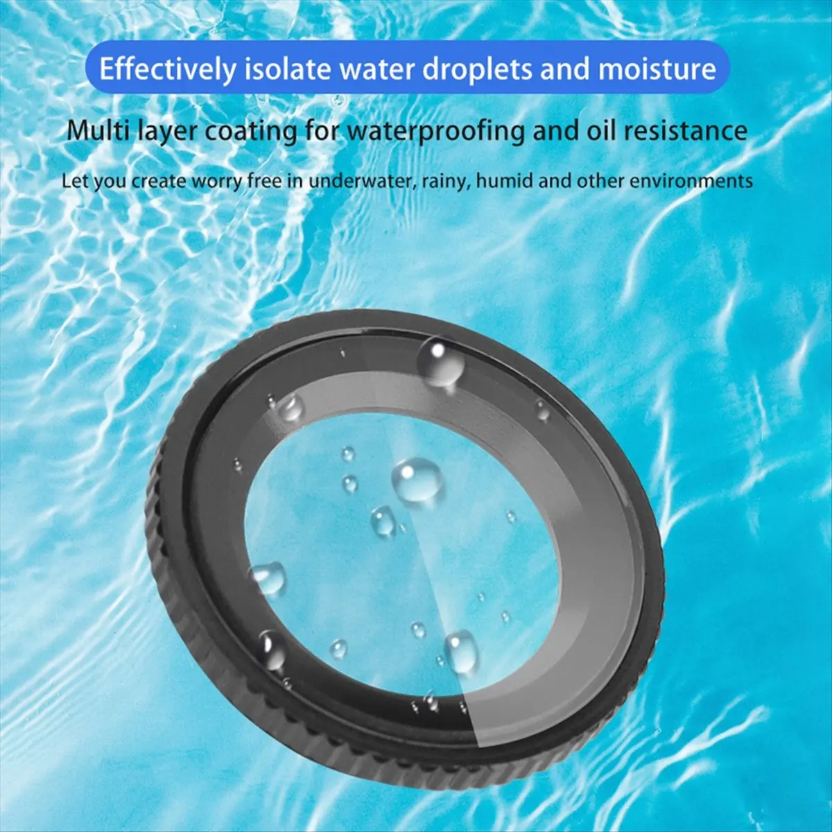 T35C Protective Lens Guard Cap Action Lens Protector Anti-Scratch Camera Lens Cover for GO3S