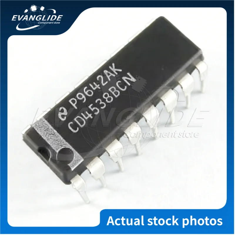 5 PCS/LOT 100%Original & New CD4538BCN SOP16 Multifrequency Oscillator Logic Chip In Stock Wholesale Discount