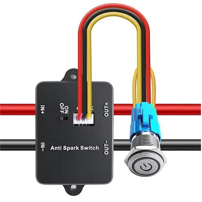 

A76X-AS100 Anti Spark Power Switch 100A 84V DC - XT90 Connector For ESC Electric Skateboard Scooter RC Car Boat E-Bike
