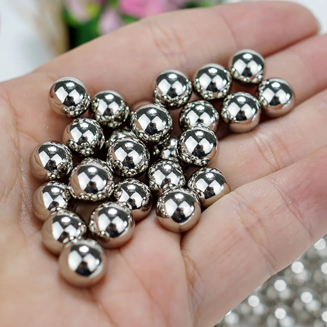 Solid Carbon Steel Ball Dia 1/1.5/2/2.5/3/3.175/3.969/4/4.5/4.763-20mm Steel Ball For Slingshot Huntingoth Iron Beads