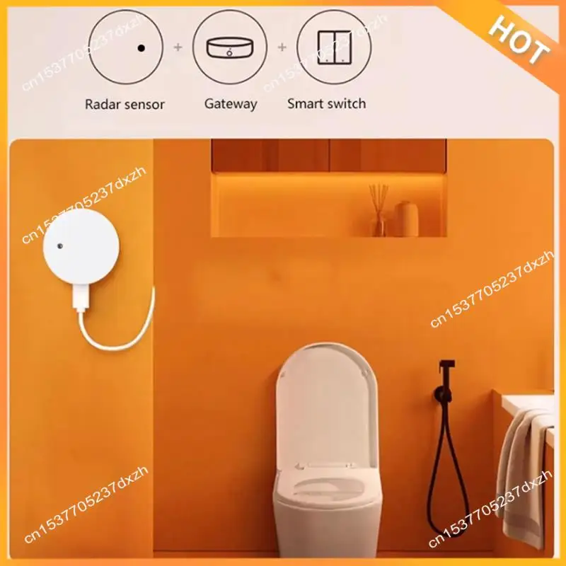 A43M WIFI 인간 존재 센서 감지기 홈 보안을위한 레이더 파동 감지 센서 Tuya 인체 존재 센서