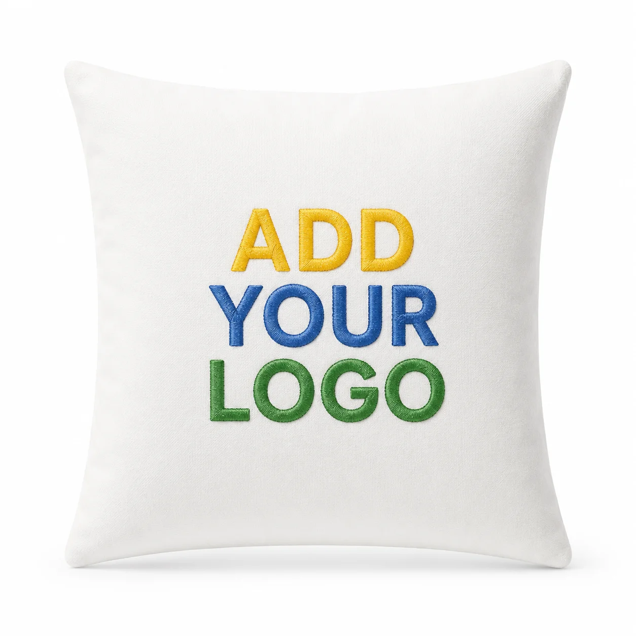 Custom pillowcases, wide stitching, suitable for custom logos, names, and simple patterns（With pillow core）