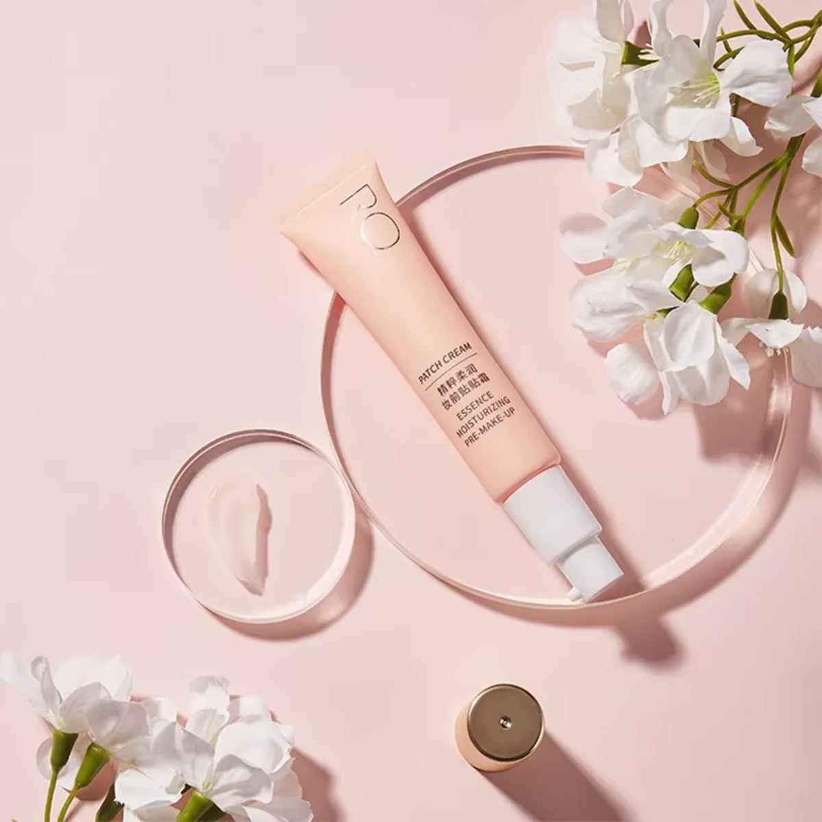 La base líquida cubre naturalmente las defectos sin polvo adhesivo, crema facial lisa, base transparente, oculta las imperfecciones