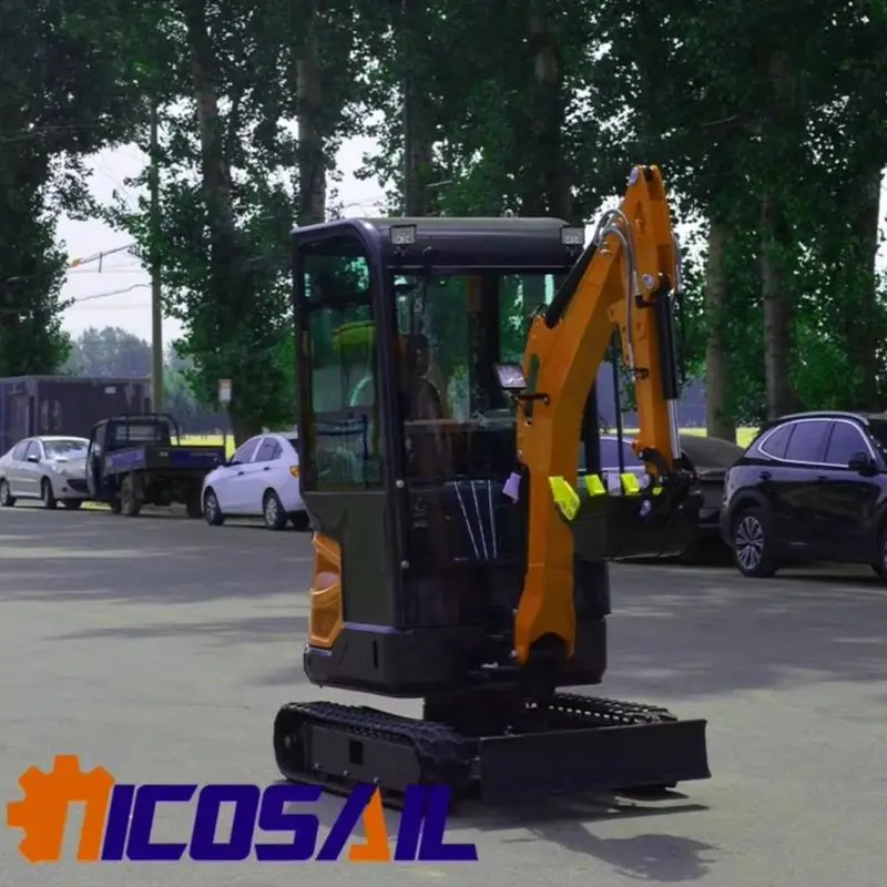 

Hydraulic crawler excavator original good working condition engine in August promotion activity
