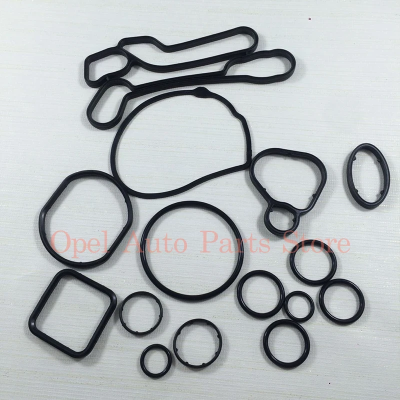 

10PCS Engine Oil Cooler Gasket Seal For Chevrolet Trax Aveo Cruze Astra Vectra Zafira Orlando Sonic Croma 2724577
