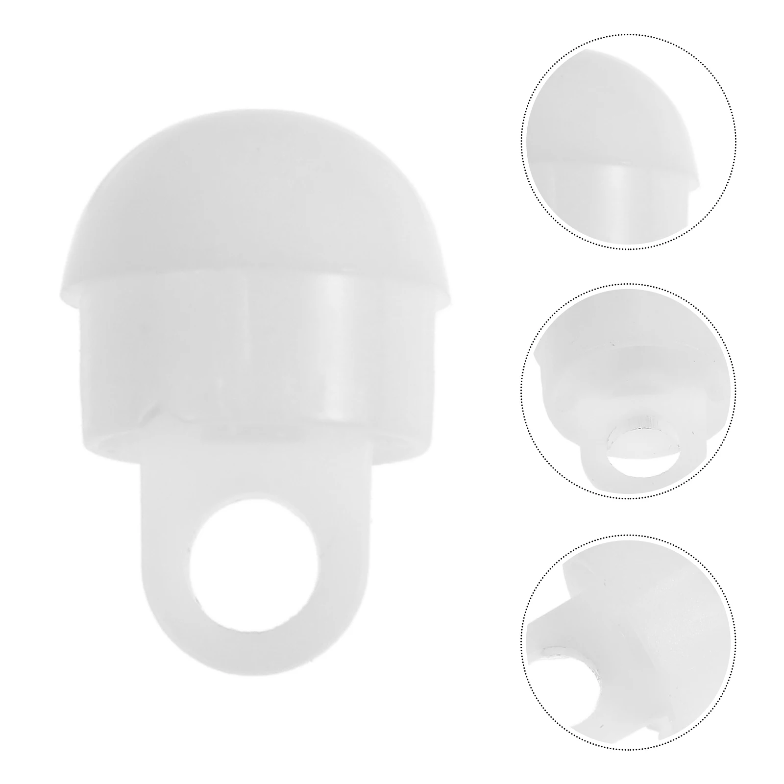 

Garden End Cap Waterproof Ground Inserted Lamp Plug For Yard Landscape Lawn Solar Powered Stake Light Accessories Plastic
