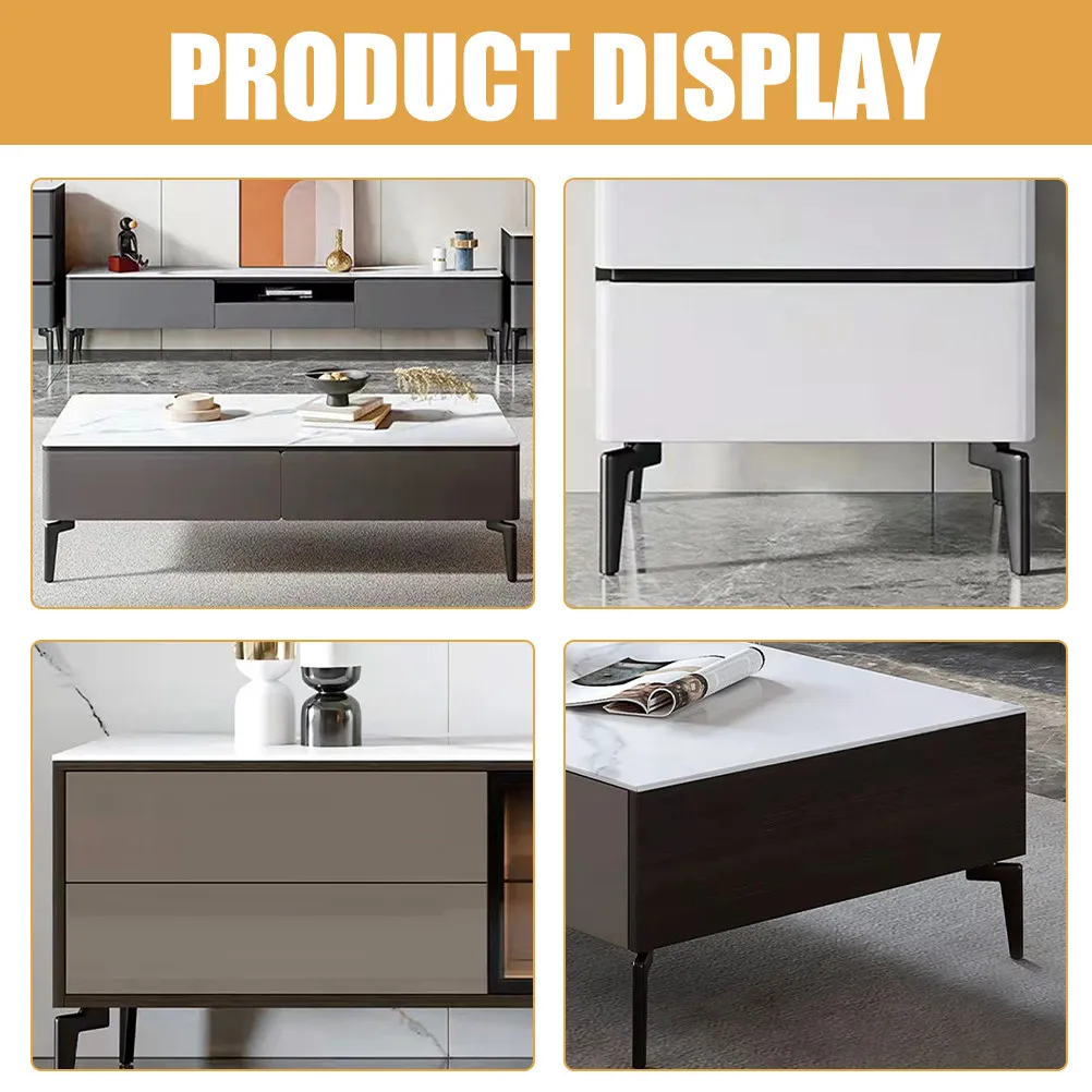 

4 шт. металлические мебельные ножки премиум-класса, универсальные, для стульев, шкафов, столов, диванов, для обновления домашней мебели