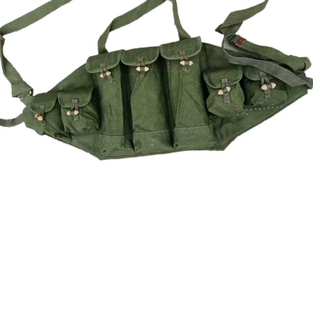 WWII WW2 Type 56 Canvas Pouch Men's Chinese Magazine Bag, New Molle, Outdoor Gear, Storage Pack