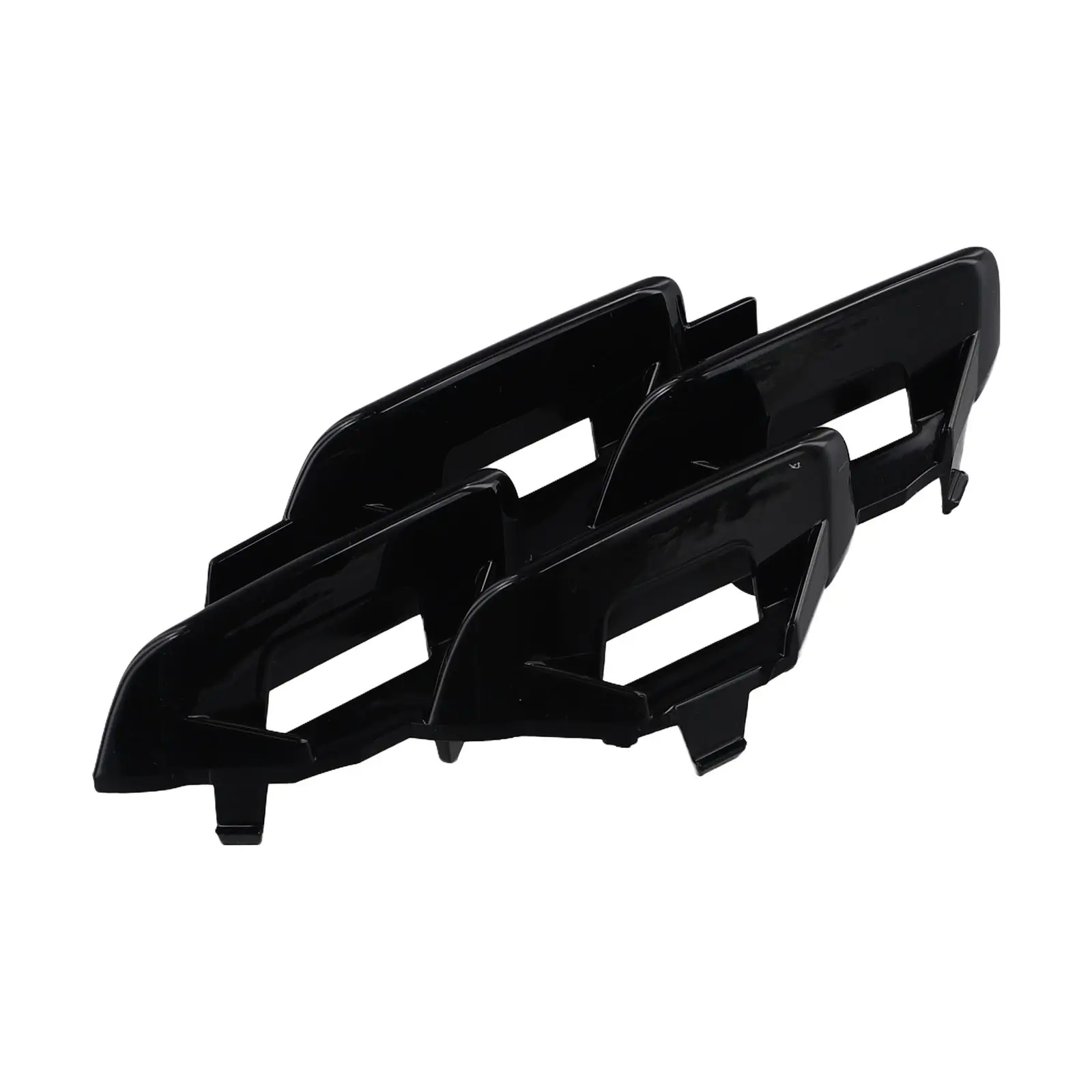 Bumper Towing Cover Front Bumper Cover Wear-resistant ABS Material High-quality Materials Colour Black Car Repair