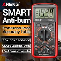 ANENG DT9205A Digital Multimeter AC/DC Transistor Tester Electrical NCV Test Meter Profesional Analog Auto Range Multimetro