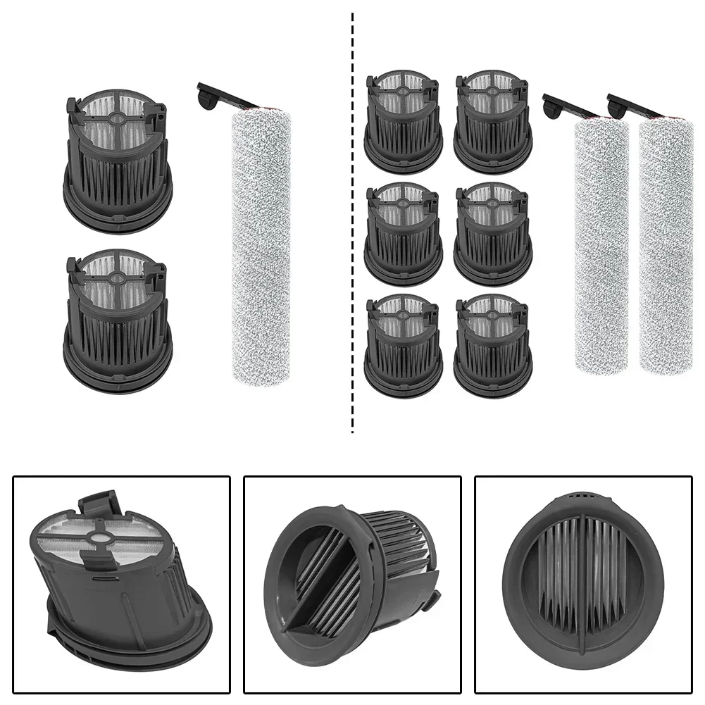 Roller Brush Bar HEPA Filter For MOVA X4 Pro Wet Dry Vacuum Cleaner Vacuum Cleaner Accessories Home Cleaning Tools