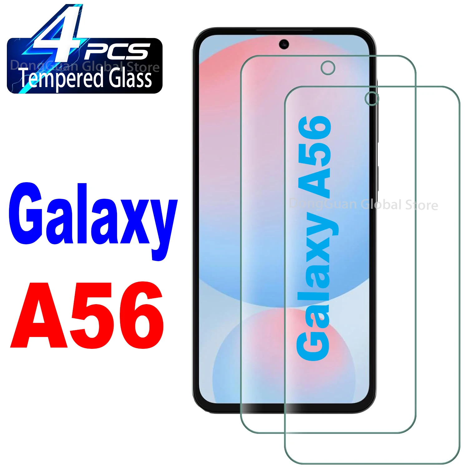 

For Samsung Galaxy A56 Tempered Glass Screen Protector Glass Film