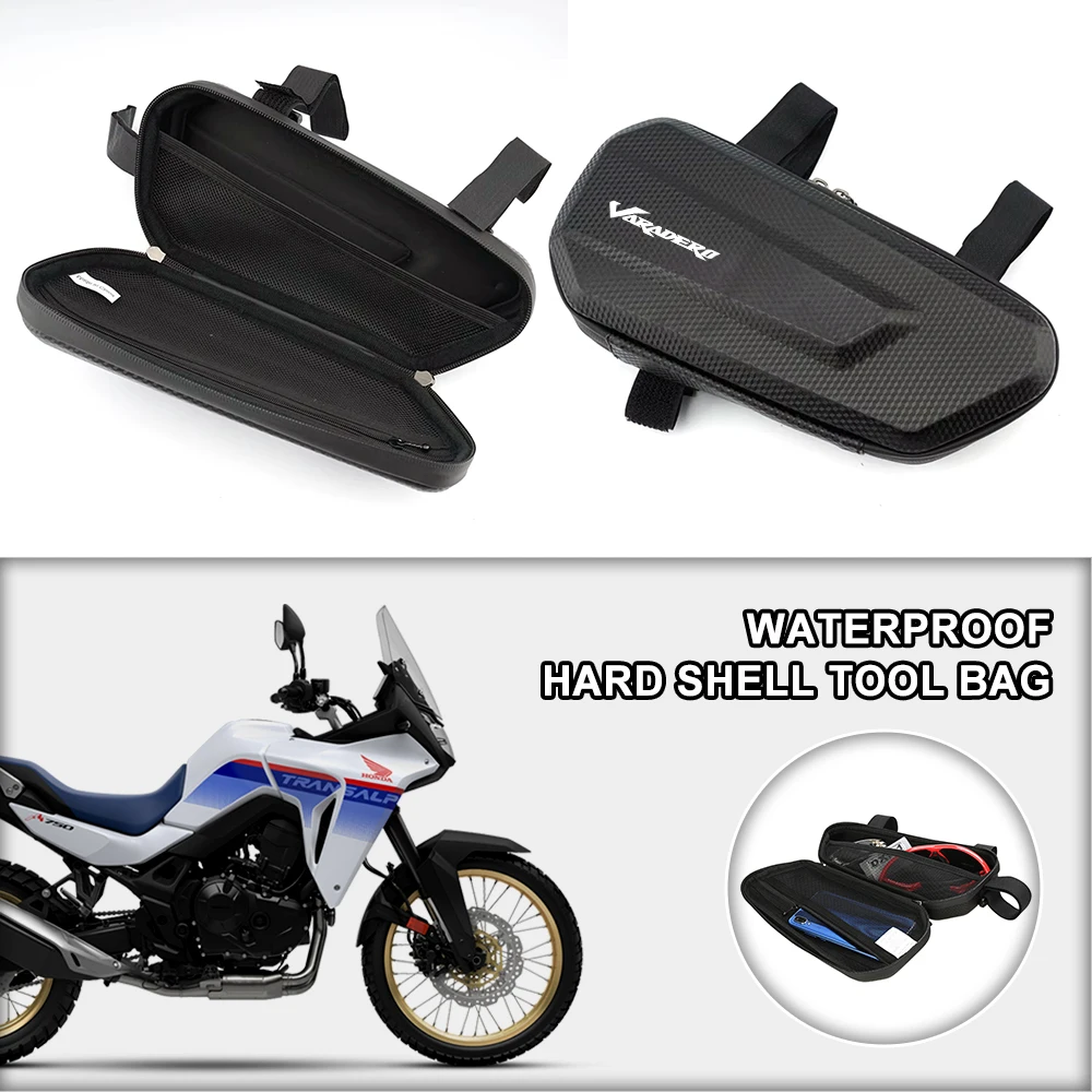 Hard Shell Large Capacity Waterproof Dust Proof Off-road Side Bag For Honda Varadero XL1000 XL700 XL650 XL125 1100 DL1000 XL350