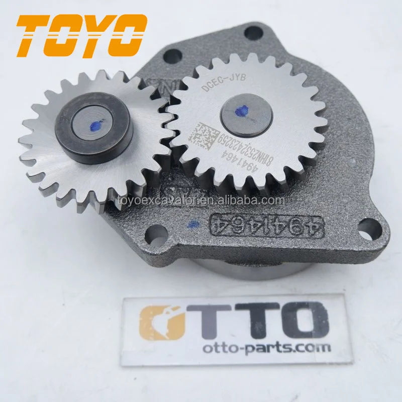 Gold seller Construction Machinery Parts 22114782 4983588 6CT Oil Pump for Cummins QSL8.9 Diesel Engine