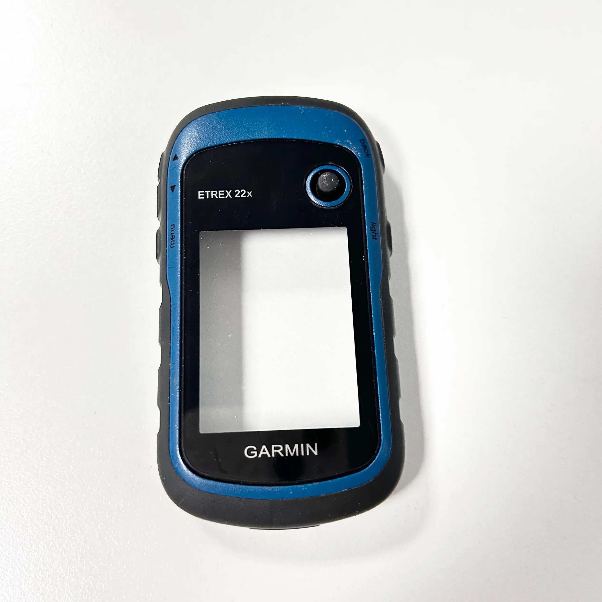 

Original Design Front Frame Assembly with Tempered Glass for Garmin eTrex 22x GPS - Replacement Housing Repair Parts