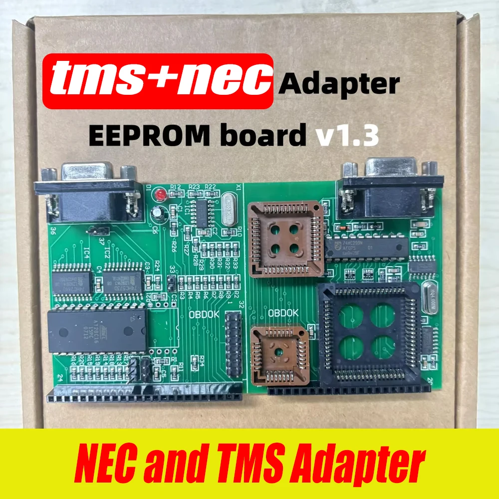 NEC and TMS Adapter V1.3 EEPROM Board Compatible with UPA USB Programmer Chip Tool USB UPA Series Adapter