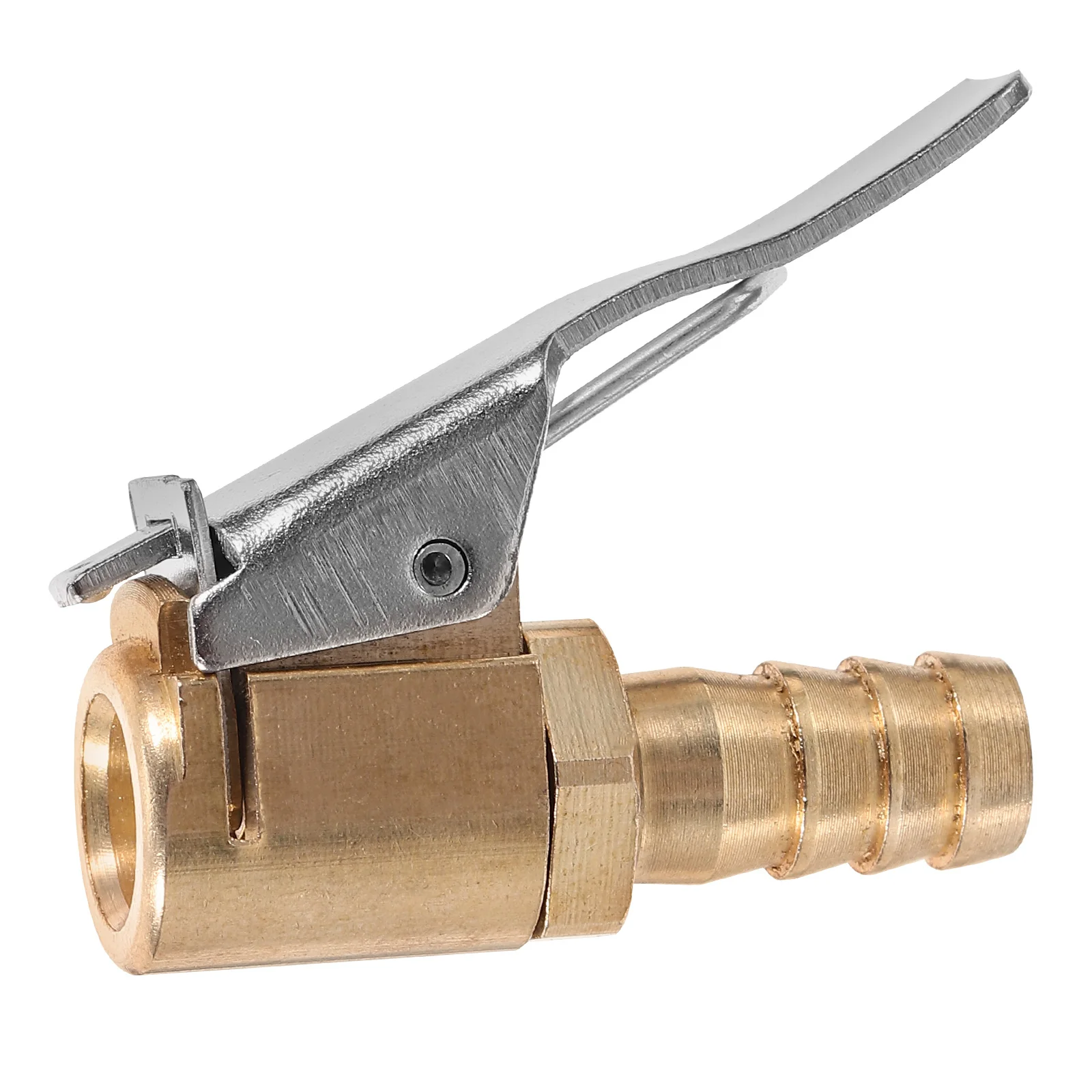 

American Style Tire Inflator Chuck Car Air Pump Adapter Quick Connect Locking Clip Compressor Sturdy Portable Efficient