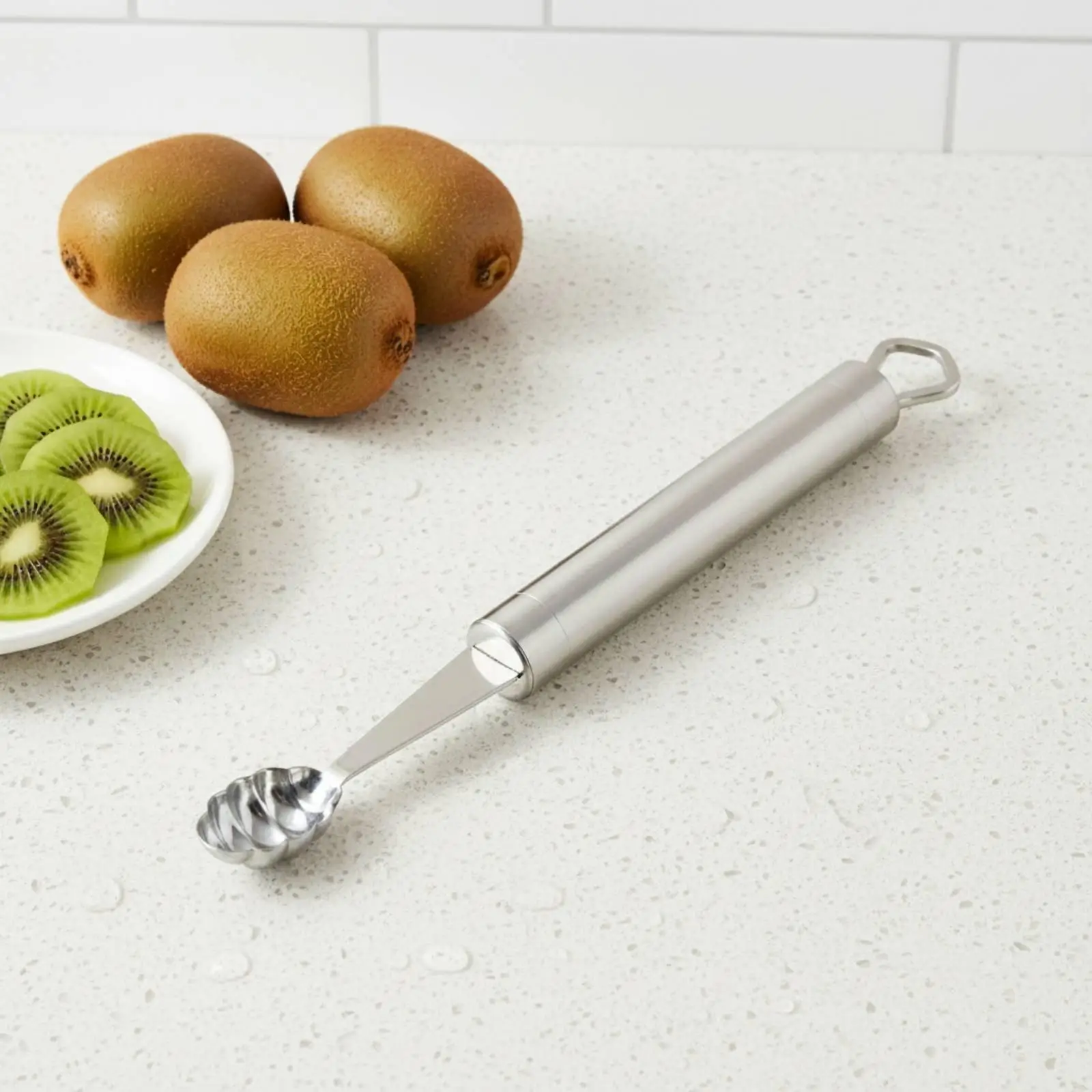 Melon Baller Ladle Multi-Functional Stainless Steel Watermelon Baller