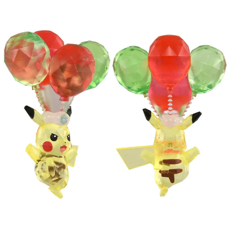 カマラの種-terastal pikachuチャーム収集可能なおもちゃ、収集可能なアニメ文字、非常に美しい外観、子供の贈り物