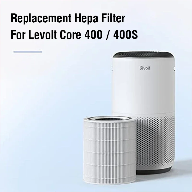 Сменный фильтр для очистителя воздуха Levoit Core 400/400S, часть Core 400S RF H13, HEPA-фильтрация, 5 слоев, фильтр 3 в 1, 400S