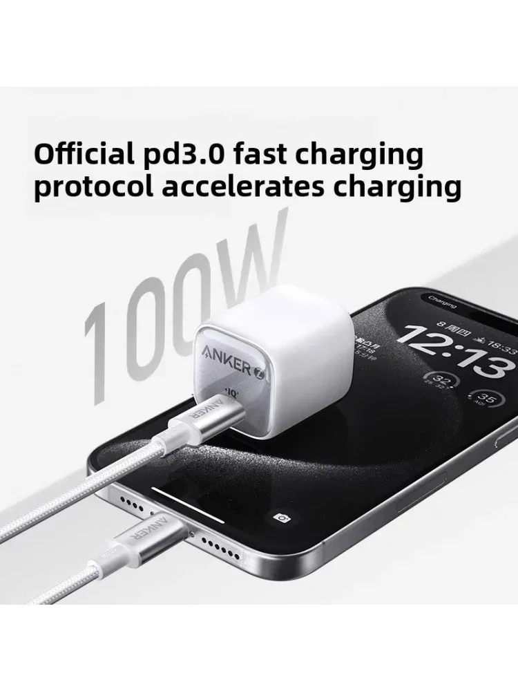 Anker USB-C auf USB-C Ladekabel 100 W Schnellladung PD Datenkabel Typ C Ladekabel für Samsung Xiaomi MacBook Tablet