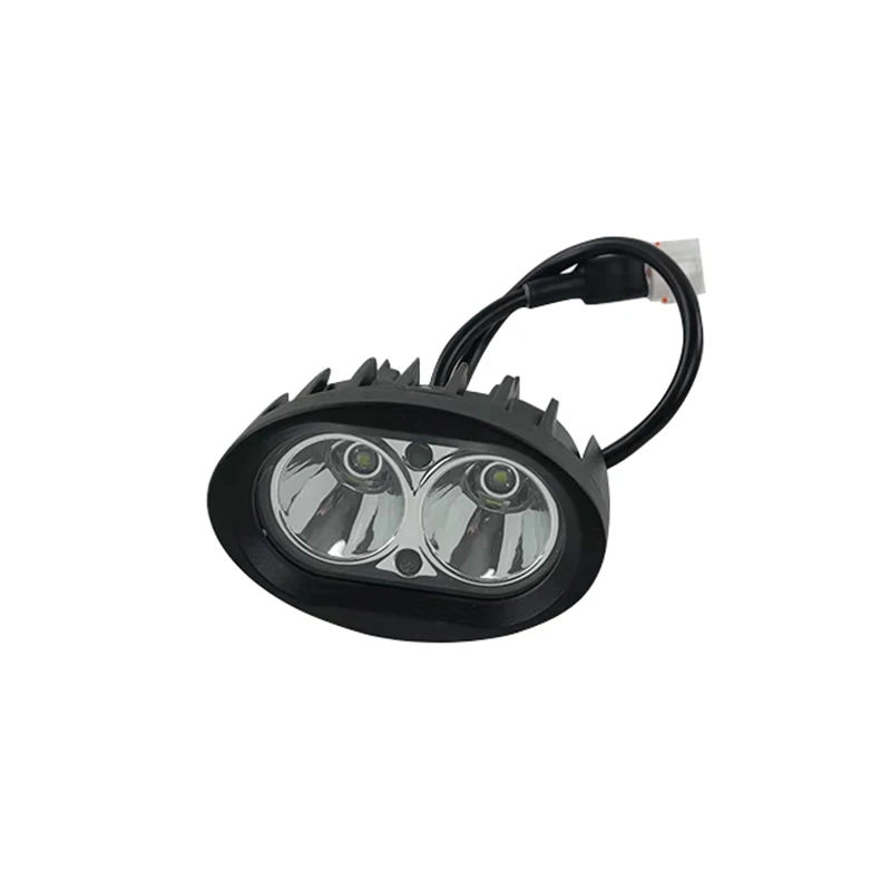 LINGQI RACING-faro LED Universal para motocicleta, superbrillante Lámpara de trabajo de 12V para 20W y Dirt Bike, ATV y motocross