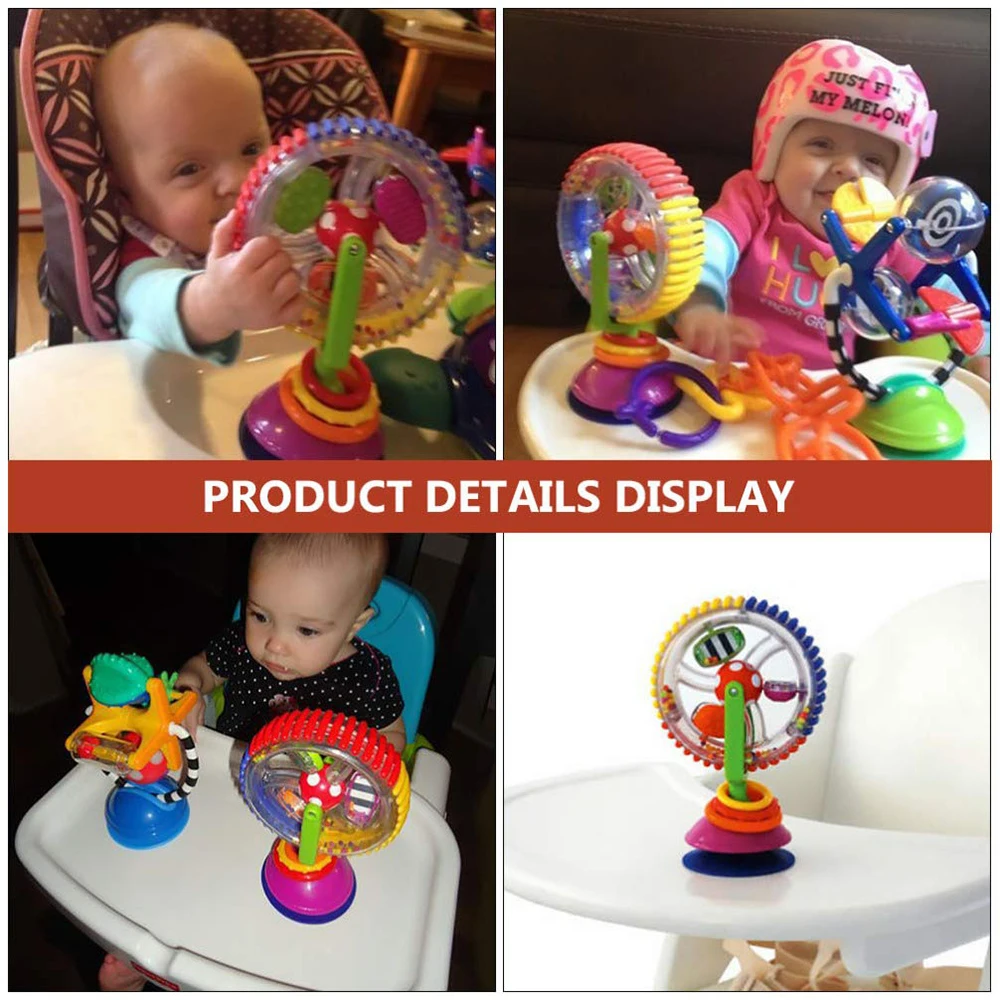 Rotating Ferris Wheel Suction Cup Toy for Babies and Toddlers 5