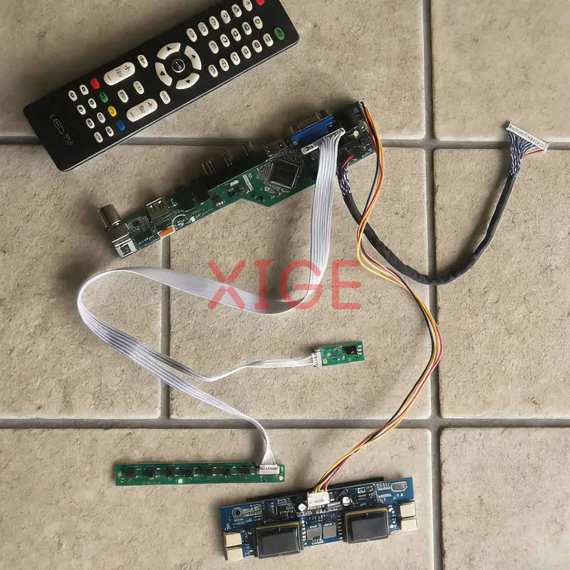 

Для LM250WF1 M270H1 HSD250MUW2 M270HW01 комплект платы привода матричного контроллера LVDS 30-контактный HDMI + VGA + AV + USB 4-CCFL 1920*1080 1920x1080