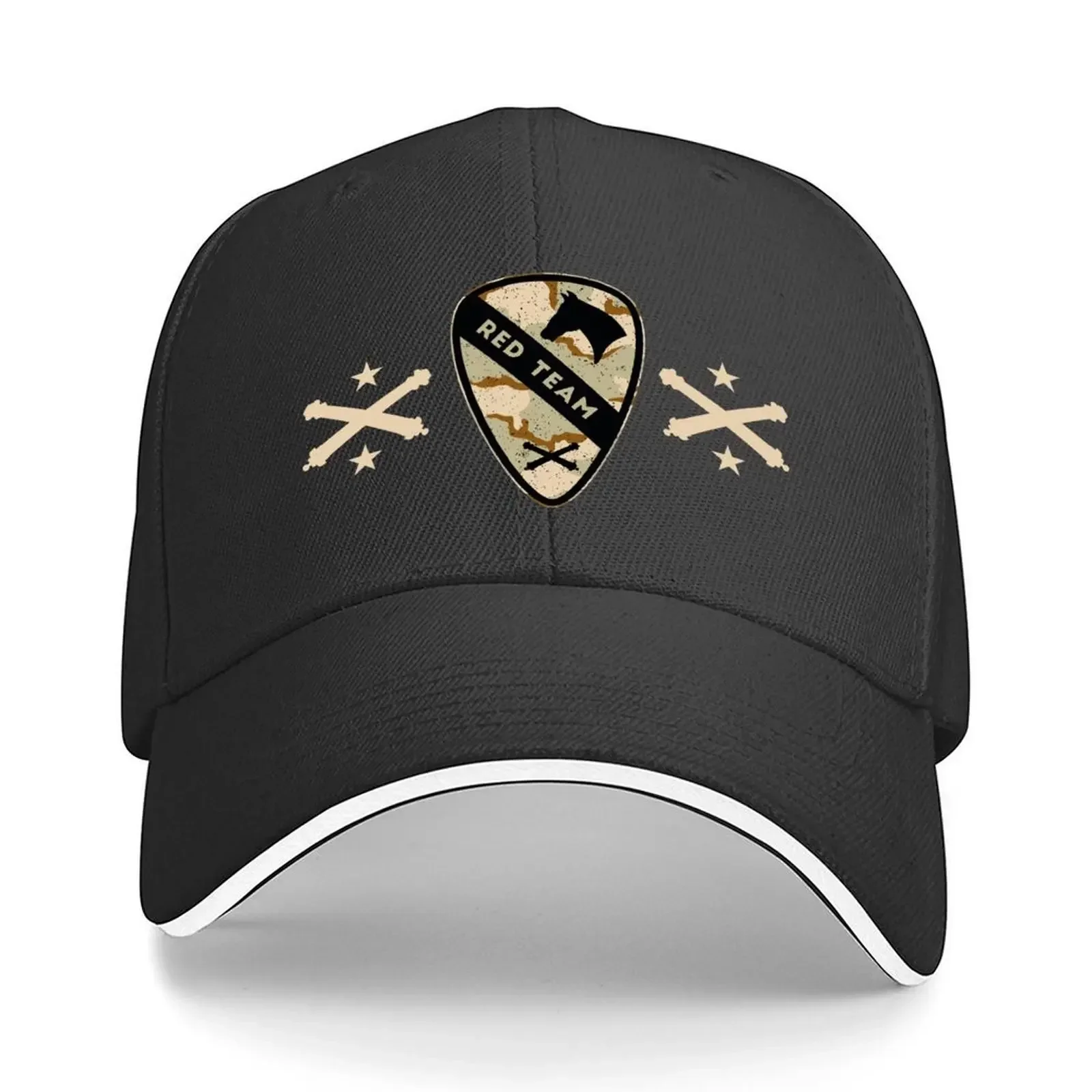 New 1st Cavalry Division Artillery / DIVARTY Baseball Cap Western Hat Gentleman Hat Big Size Hat Sun Caps Man Women's