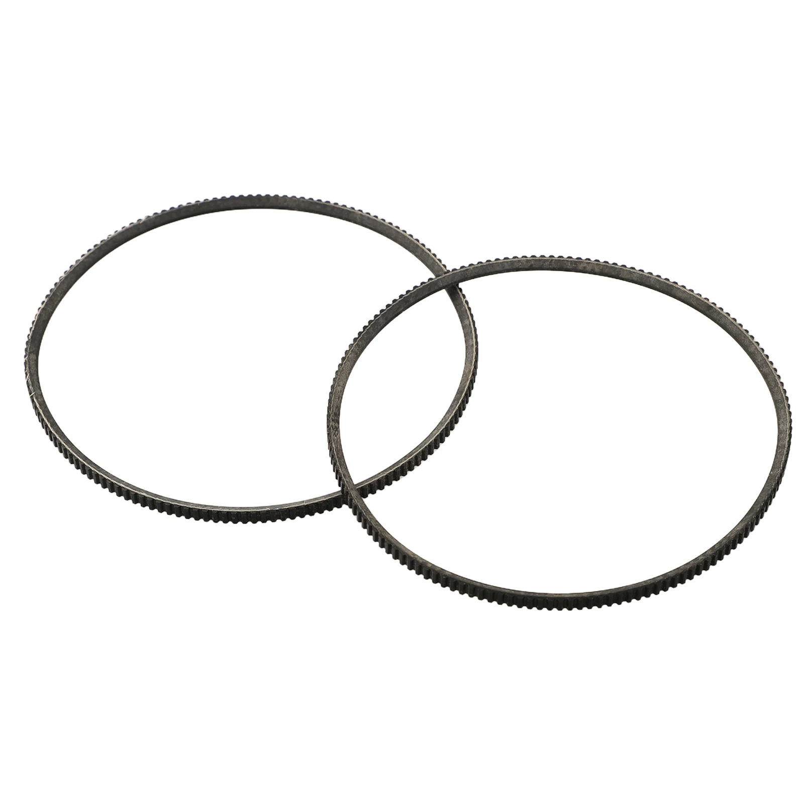 2Pcs Black 5M375 Motor Belt For WM210V Bore 38mm High Tensile Drive Belt Metalworking Tool