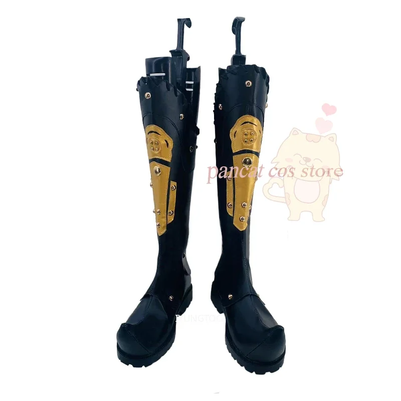

Identity V Qi Ⅺ Cosplay Costume Shoes Comic Anime Game Cos Long Boots Cosplay Costume Prop Shoes for Con Halloween Party