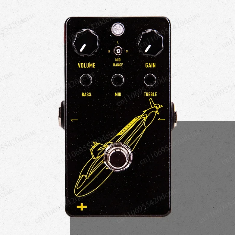 

Drive Aggressive High-Gain Distortion, Heavy Metal Distortion Pedal with 3-Band Active EQ