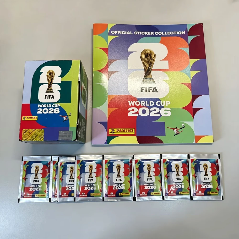In Stock FIFA World Cup 2026 Panini Sticker Collection Football Souvenir Premium Edition Football Cards Ideas Gifts view 5