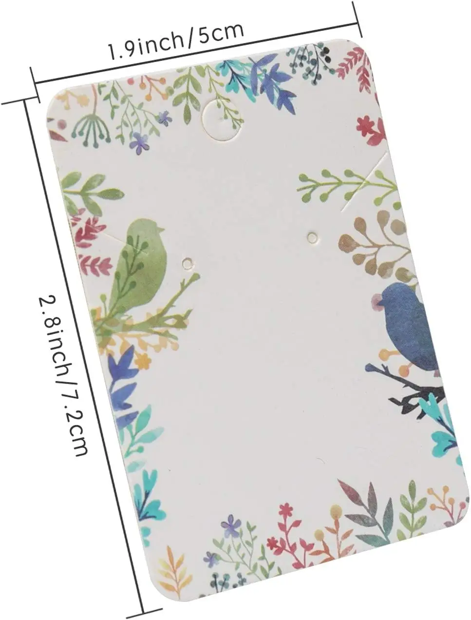 30pcs Leaf Earring Display Cards for Jewellery