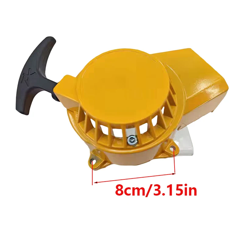 Pull Starter Start Aluminum Thicken for 47cc 49cc Gas Minimoto Pocket Bike Mini Dirt Bike Crosser Quad ATV Motorcycle