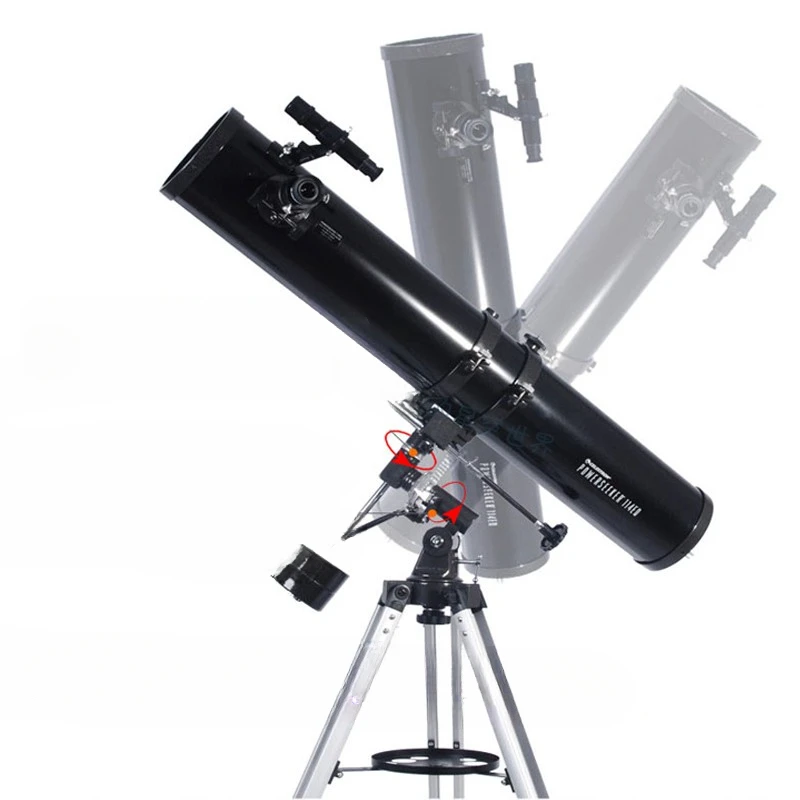 114EQ Reflective Astronomical Telescope for Large Aperture Observation of Mars and Moon