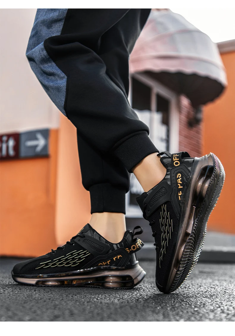 Herren-Freizeitsneaker Frühling Sommer Neue Atmungsaktive Leichte Renn-Outdoor-Laufschuhe Weiche Sohle Verschleißfeste Speed-Sportschuhe – Detail 21