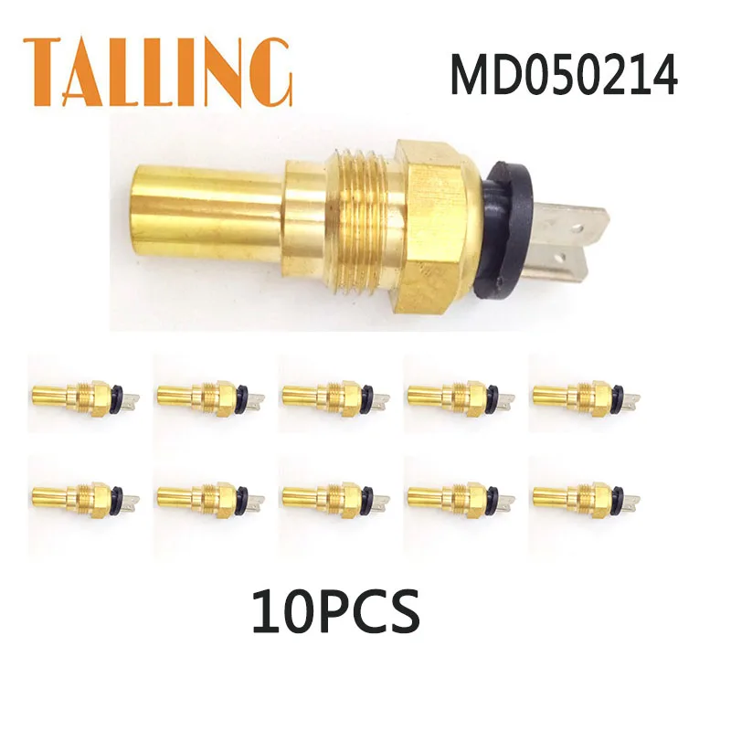 10Pcs Coolant Water Temperature Sensor for Mitsubishi Mighty Max Dodge Power RAM 50 1983-1985 New MD050214 94650-42000 MC844972