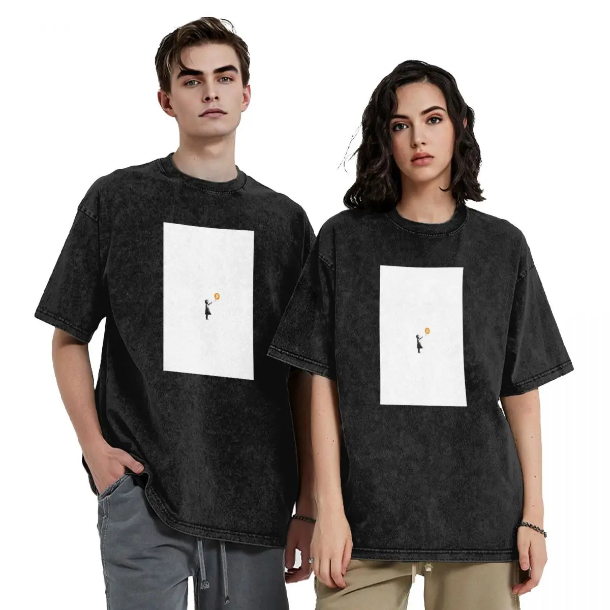 

Bitcoin Banksy T-Shirt funny shirt cotton summer shirt valentines clothes outfits for men