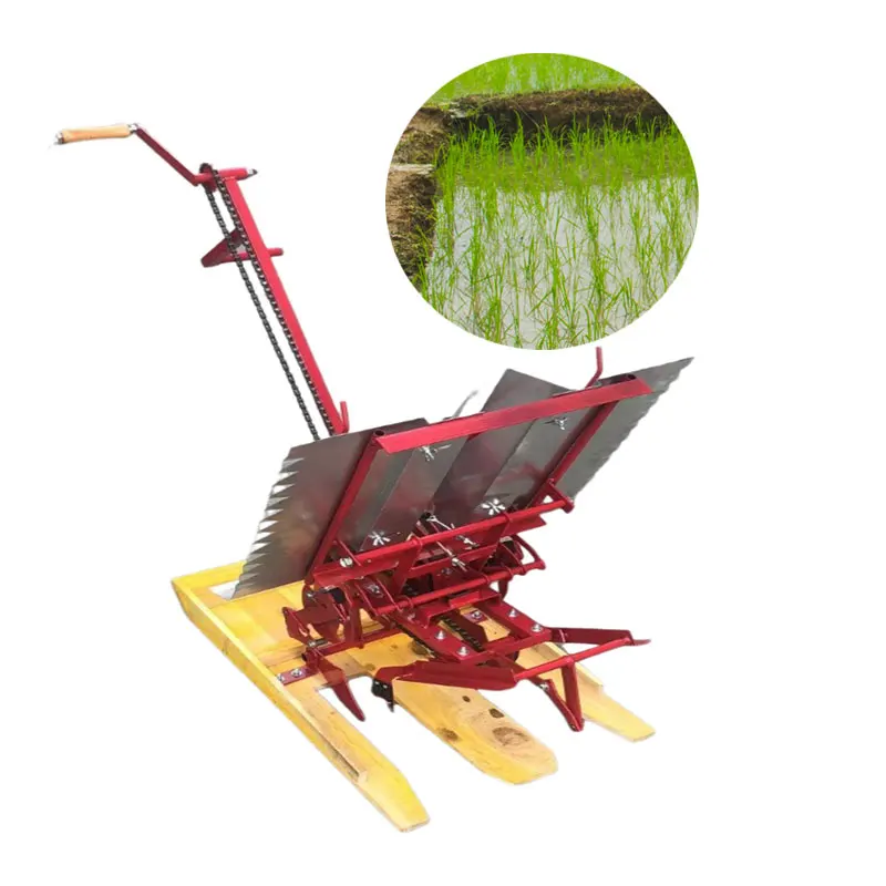 18kg rice planting machine Manual rice planting equipment Hand cranked rice transplanter