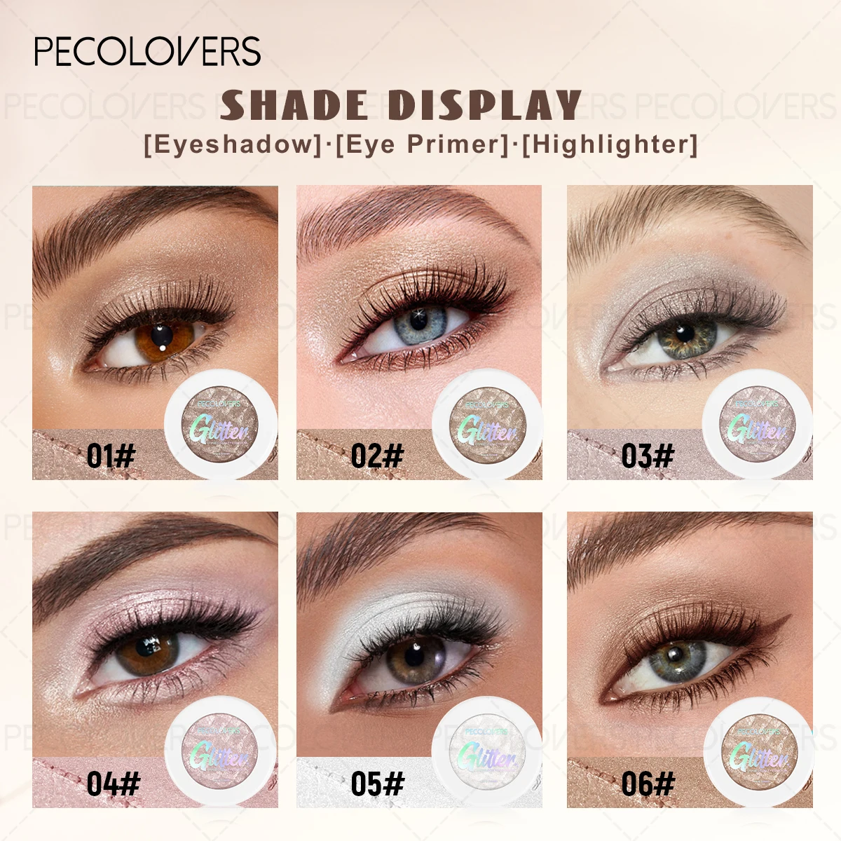 12 Pcs/set Glazed Eyeshadow Palette, Midnight Blue Forest Green, Pearly Lustre Long-Lasting, Sparkle Music Festival Party Makeup